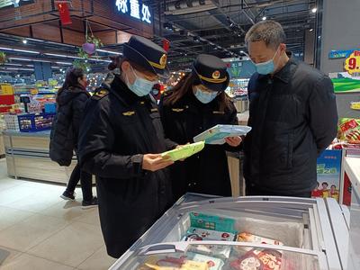 山东宁阳开展元宵节市场专项检查 保障预包装与散装食品安全